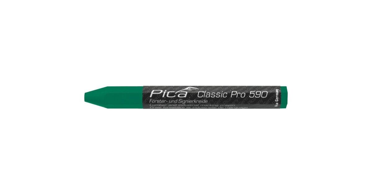 Industrial Marking Crayon GREEN - Pica 590/36 Classic Pro