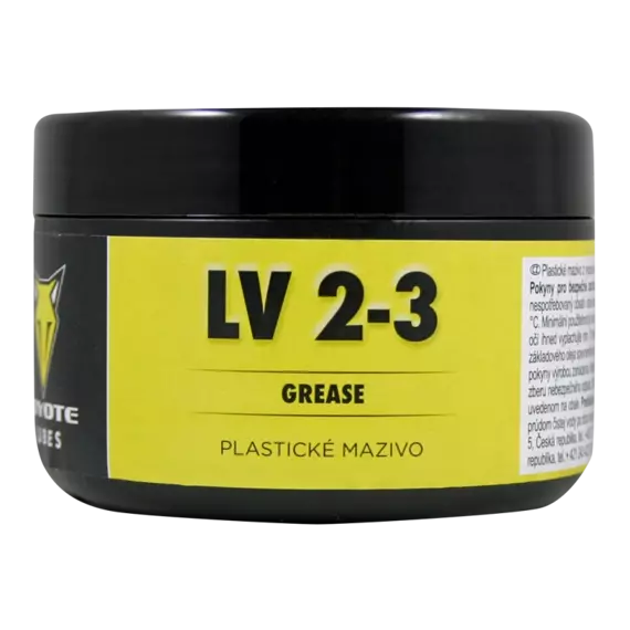 COYOTE LUBES LV 2-3 250g, plastické mazivo-vazelína, jemná struktura, CY-508839