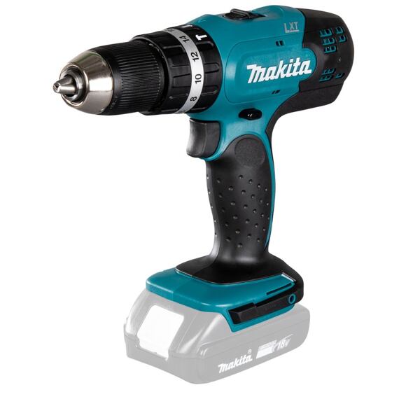 MAKITA DHP453Z aku příklepová vrtačka 18V, 42Nm, 0-400/1300 ot./min, bez baterie, krabice