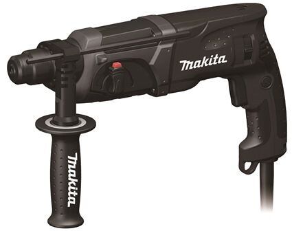 MAKITA HR2470BX40 kombinované kladivo SDS+, 780W, 2,4J + súprava vrtákov, čierna farba