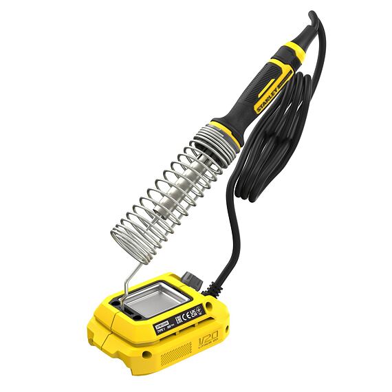 STANLEY SFMCE040B aku páječka FATMAX V20, 18V, teplota 204°C - 408°C, bez baterie