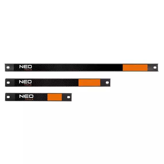 NEO magnetické lišty na náradie súprava 3ks, 457mm/10kg, 305mm/5kg, 203mm/3kg, 84-144