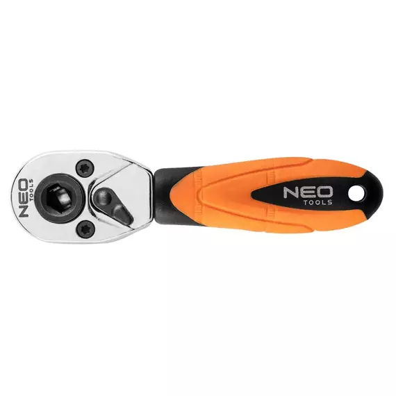 NEO TOOLS račňa 1/4" prepínacia obojstranná 08-501