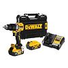 DeWalt DCD805P2T aku bezuhlíková příklepová vrtačka 18V/2*5Ah 90Nm, kufr TSTAK