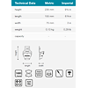 MAKITA E-15176 brašna malá na aku vrtačku 155*75*235mm (old=E-05119)